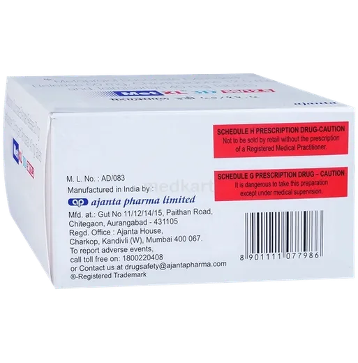 met xl 3d 50/12.5mg tablet 15's